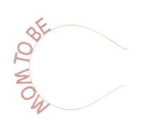Bandeau Rose en Alliage pour Future Maman, Style Mode