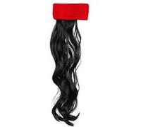 Generique Bandeau Boland 85994 – Rouge avec cheveux noirs – Noir G