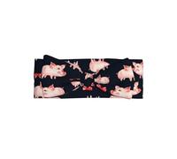 Bandeau rouge mignon cochon pour bébé, un accessoire de cheveux pour les nouveau-nés et les nourrissons, adapté pour les bébés de 0 à 6 mois