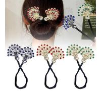 Bandeau Rouleau Cheveux Bigoudi Donut Chignon Maker Paresseux Épingle À Cheveux Outil Style Coréen Femme Style Torsadé Nœud Accessoires