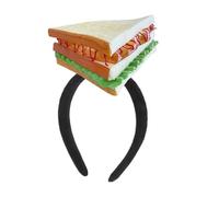 Bandeau sandwich - Serre-tête amusant et confortable en forme de de simulation | Accessoire photo cosplay - Pour carnaval, fêtes à thème, spectacles, fêtes d'anniversaire et événements scolaires