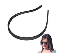 Bandeau sans pression | Bandeau flexible sans pression avec dents | Serre-tête antidérapant confortable | Pas de maux de tête pour le yoga, la course et l'utilisation quotidienne