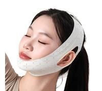 Bandeau Sculptant Visage - Élastique Respirant Forme En V,Enveloppement Amincissant Visage | Pour Petite Amie Épouse Amie Mère Port Voyage Matin Beauté Sommeil Spa