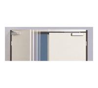 Kit bandeau GSR-VK argent en applique mini 37 cm DORMAKABA 64101001