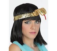 Bandeau serpent égyptien - Doré - Taille Unique