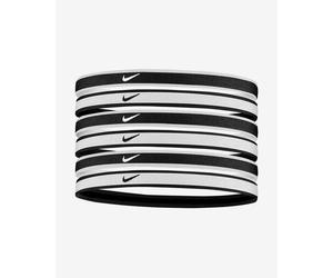 Bandeau serre-tête Nike Swoosh Sport blanc noir (6 unités)