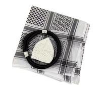 Bandeau Shemagh traditionnel pour homme Style arabe classique pour un usage quotidien et un événement spécial Accessoires culturels pour homme