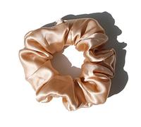 Bandeau Soie 100% Pure Grands Scrunchies Ropes Bandes Cheveux Cravates Titulaires de queue de queue de cheval for femmes Accessoires de filles 19 Monnée 3.5cm Bandeau Cheveux Femme(18 Orange)