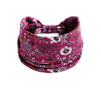 Bandeau Sport Noeud Turbans Yoga élastique bandeau femmes large bandeaux chapeaux Bandanas floraux accessoires(Color39)