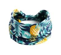 Bandeau Sport Noeud Turbans Yoga élastique Bandeau Femmes Large Bandeaux Chapeaux Bandanas Floraux Accessoires(051)