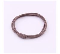 Bandeau Tangues à cheveux solides for femmes occasionnelles Haute élasticité Haute Élastique Bandes de cheveux élastiques for filles Soft Hair Lands en caoutchouc Bandeau Cheveux Femme(Dark Khaki)