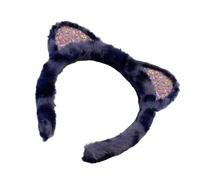 Bandeau tendance imprimé léopards pour jeux de rôle, accessoire de cheveux confortable pour adultes et enfants