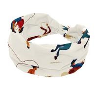 Bandeau tendance large pour femme, style vintage, western sauvage, cow-boys hommes, chevaux, croix, élastique, bandeau pour la sueur, le sport, l'entraînement