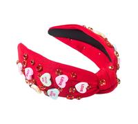 Bandeau tendance polyvalent pour femme - Style vintage - Pour la Saint-Valentin et les fêtes