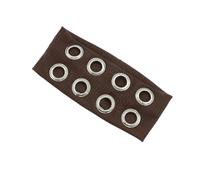 Bandeau tendance style punk avec œillets creux et influence des pierres métalliques pour femme