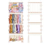 Bandeau Titulaire Arcs Organisateur Pour Filles Cheveux Arcs Titulaire Bébé Bandeau Cheveux Accessoires Organisateur Pour Bébé Filles Arc Cintre De Stockage Pour Les Filles Chambre Décoration Murale