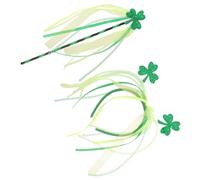 Bandeau Trèfle pour Femmes, Saint-patrick, Maille Verte, Réutilisable | Accessoire Fête, Style Mignon, Maintien Confortable, pour Fille, Fête et Célébration de Mars
