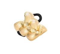 Bandeau tressé en métal rétro des années 2000, pour événement de danse quotidien, outil élastique de coiffure