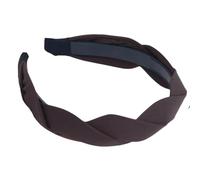 Bandeau tressé large pour femme - Accessoire de cheveux tendance pour coiffures élégantes