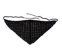 Bandeau triangle foulard crochet cheveux bandanas foulard femme cheveux écharpe couleur unie bandeau vintage pour la tête Kerch