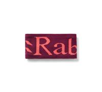 Bandeau tricotÃ© avec logo Rab Rouge TU