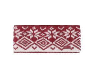 Bandeau tricotÃ© femme CMP Rose TU