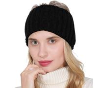 Bandeau tricoté, bandeau tricoté pour femme | Bandeau d'hiver tricoté au crochet, bandeaux d'hiver respirants pour femmes, bandeau tricoté plus chaud par temps froid