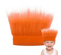 Bandeau Troll, perruque de cheveux fous - Couvre-chefs de costumes de cosplay - Couvre-chef confortable, bandeau pour cheveux, accessoires d'encouragement pour, adolescents et adultes