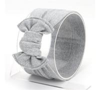 Bandeau turban élastique pour bébé et enfant avec nœud