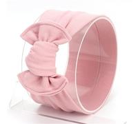 Bandeau turban élastique pour bébé et enfant avec nœud