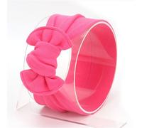 Bandeau turban élastique pour bébé et enfant avec nœud