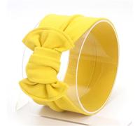 Bandeau turban élastique pour bébé et enfant avec nœud