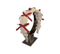 Bandeau unique élégant pour cheveux - Texture en tissu - Convient pour les occasions spéciales et le quotidien