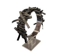 Bandeau unique élégant pour cheveux - Texture en tissu - Convient pour les occasions spéciales et le quotidien