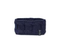 Bandeau Valeriane Mixte | Maille Torsadée Chaude | Doublure Polaire | Hiver | Confort & Maintien Oreilles | Taille Unique | Pipolaki (Marine, Taille unique)