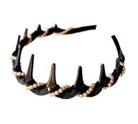 Bandeau vintage Elegance : le design d'inspiration rétro de cet accessoire de cheveux comprend de fausses perles, offrant une touche d'élégance vintage qui en fait un ajout élégant incontournable