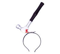 Bandeaux à cheveux d'Halloween - Hache - Hache - Ciseaux - Marteau - Bandeaux pour Halloween, Carnaval, Mascarade VCs125