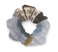 Bandeaux à cheveux en satin tendance, monuments historiques de l'Arménie, chouchous à la mode, extensibles, en polyester et élasthanne, pour tous les types de cheveux