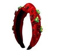 Bandeaux à large bord pour femme et fille - Bandeau de Noël pour cheveux - Multi-usage - Pour prendre des photos