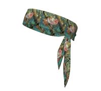 Bandeaux à nouer avec imprimé poisson, cravate de karaté ninja, bandeau athlétique, bandeau d'entraînement évacuant la transpiration