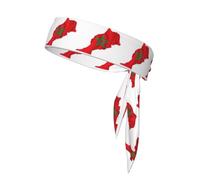 Bandeaux à nouer avec motif carte du Maroc - Cravate de karaté ninja - Bandeau athlétique pour entraînement anti-transpiration