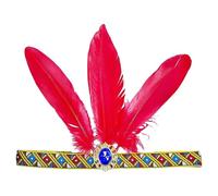 Bandeaux à plumes accrocheurs pour filles - Accessoires de cheveux pour bal masqué - Accessoire de mode pour femme