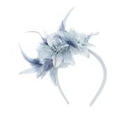 Bandeaux à plumes pour femme des années 1920 - Accessoires de carnaval, coiffe vintage à paillettes et plumes d'autruche - Décorations de fête et de robe de mariée