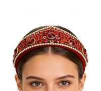 Bandeaux À Strass Pour Femmes,Accessoires De Fête Rétro Éclatants,Accessoire Capillaire Élégant pour Femmes | Pour Fête Maquillage Scène Concert Cosplay Noël Jardin