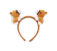 Bandeaux animaux - Cerceau à cheveux avec motif cheval mignon, couvre-chef de cosplay, accessoire de fête festive, Noël, carnaval, vacances pour déguisement, festival, célébration, 24 x 20 x 2 cm