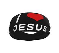 Bandeaux anti-transpiration pour hommes Jésus Christ m'a sauvé la vie 1 Bandeaux de sport d'entraînement pour hommes Bandeau absorbant Mode large bandeau pour la course à pied, le basket-ball, le foot