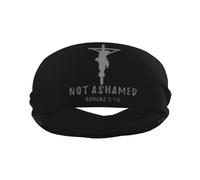 Bandeaux anti-transpiration pour hommes Jésus Christ m'a sauvé la vie 1 Bandeaux de sport d'entraînement pour hommes Bandeau absorbant Mode large bandeau pour la course à pied, le basket-ball, le foot