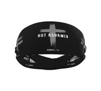 Bandeaux anti-transpiration pour hommes Jésus Christ m'a sauvé la vie 1 Bandeaux de sport d'entraînement pour hommes Bandeau absorbant Mode large bandeau pour la course à pied, le basket-ball, le foot