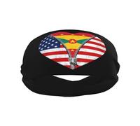 Bandeaux anti-transpiration pour hommes Vintage drapeau de la Grenade, bandeaux de sport pour hommes, bandeau absorbant, large, à la mode, pour la course à pied, le basket-ball, le football, le cyclis