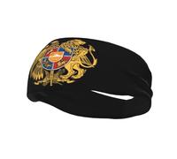 Bandeaux avec drapeau de l'emblème National arménien, bandeaux de sport, évacuant l'humidité, bandeau d'entraînement, bandeau de course à pied